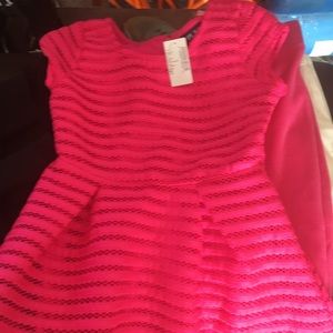 Pink girls youth dress